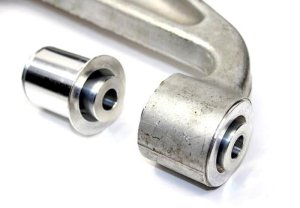 Infiniti G35 Monoball Bushings - Rear Upper - SPL Parts - FKS Rear Upper Control Arm - `03-`06 Infiniti G35 Monoball Bushings - Rear Upper - SPL Parts - FKS Rear Upper Control Arm - `03-`06